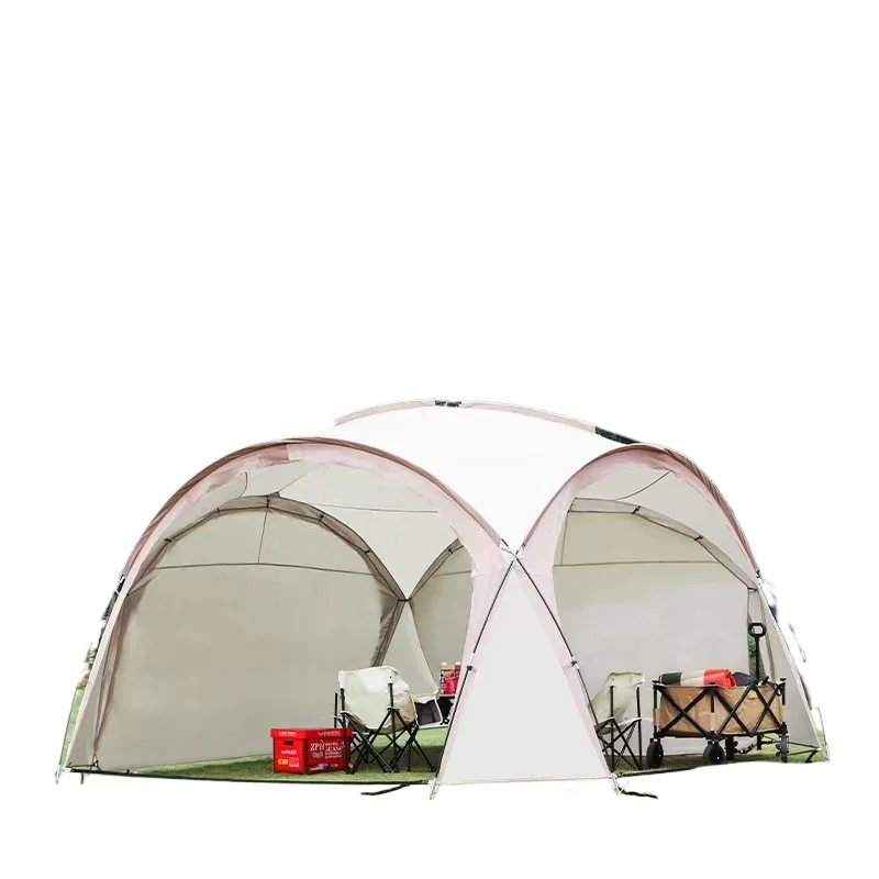 Dome-type canopy tent, multi-person large awning, sun protection, outdoor camping, weatherproof folding equipment
Dome-type canopy tent, multi-person large awning, sun protection, outdoor camping, weatherproof folding equipment