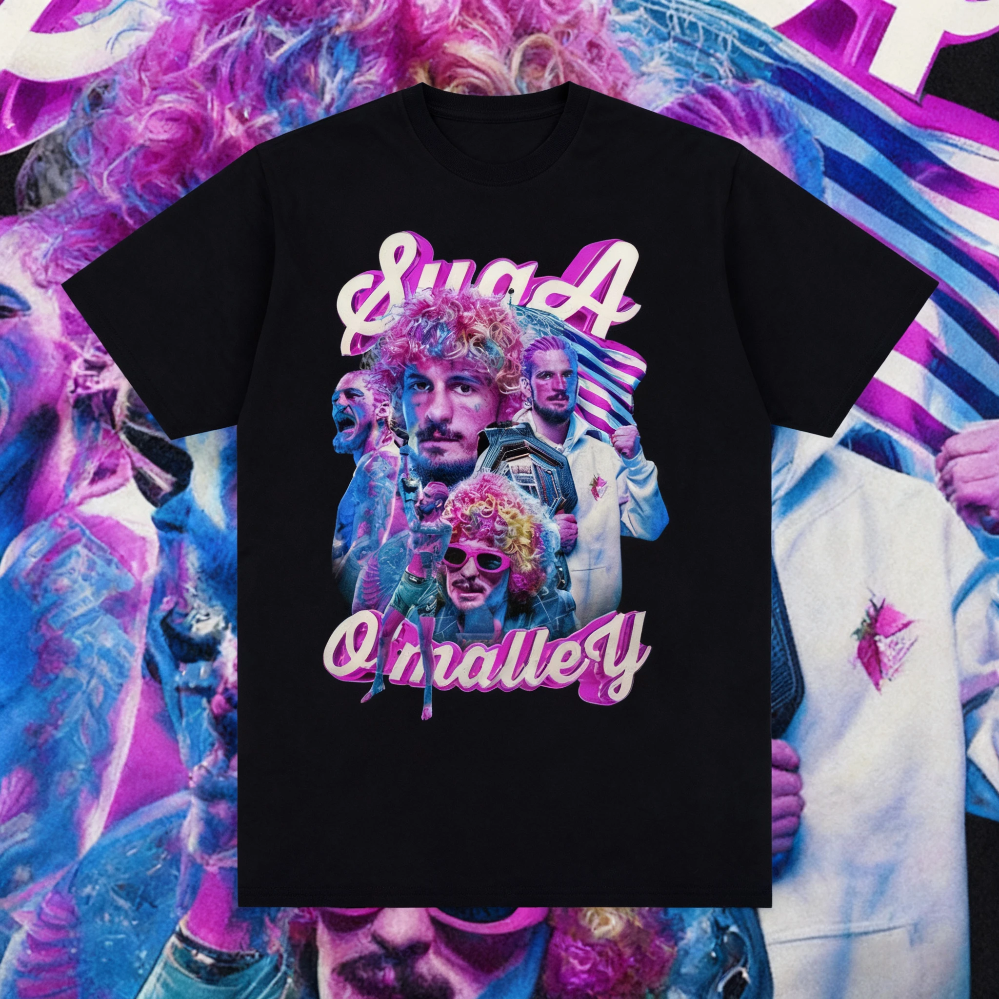 2025 Suga Sean O-malley Men's Women's Limited Edition Graphic Harajuku Hip-hop High-quality Round-neck Oversized Cotton T-shirt
2025 Suga Sean O-malley Men's Women's Limited Edition Graphic Harajuku Hip-hop High-quality Round-neck Oversized Cotton T-shirt