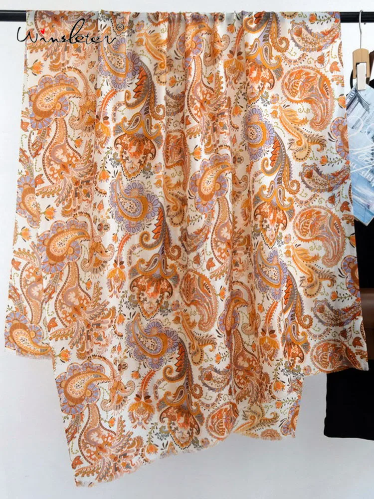 Winsleter-Women 100%Wool Elegant Scarf, 200*100CM Paisley Print, Mom Gifts Retro High-grade Shawl Scarves, 2025 Autumn A58345CC
Winsleter-Women 100%Wool Elegant Scarf, 200*100CM Paisley Print, Mom Gifts Retro High-grade Shawl Scarves, 2025 Autumn A58345CC