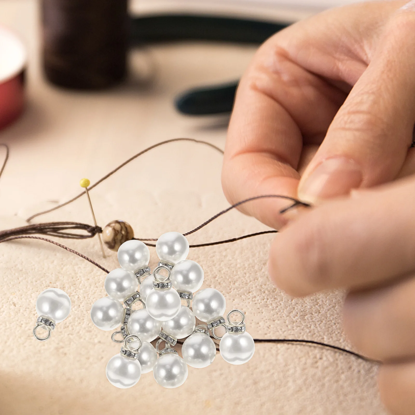 100 Pcs Imitation Pearl Pendant Beads for Diy Jewelry Making Crafts Earring Charms Abs Keychain Plastic Bracelet
100 Pcs Imitation Pearl Pendant Beads for Diy Jewelry Making Crafts Earring Charms Abs Keychain Plastic Bracelet