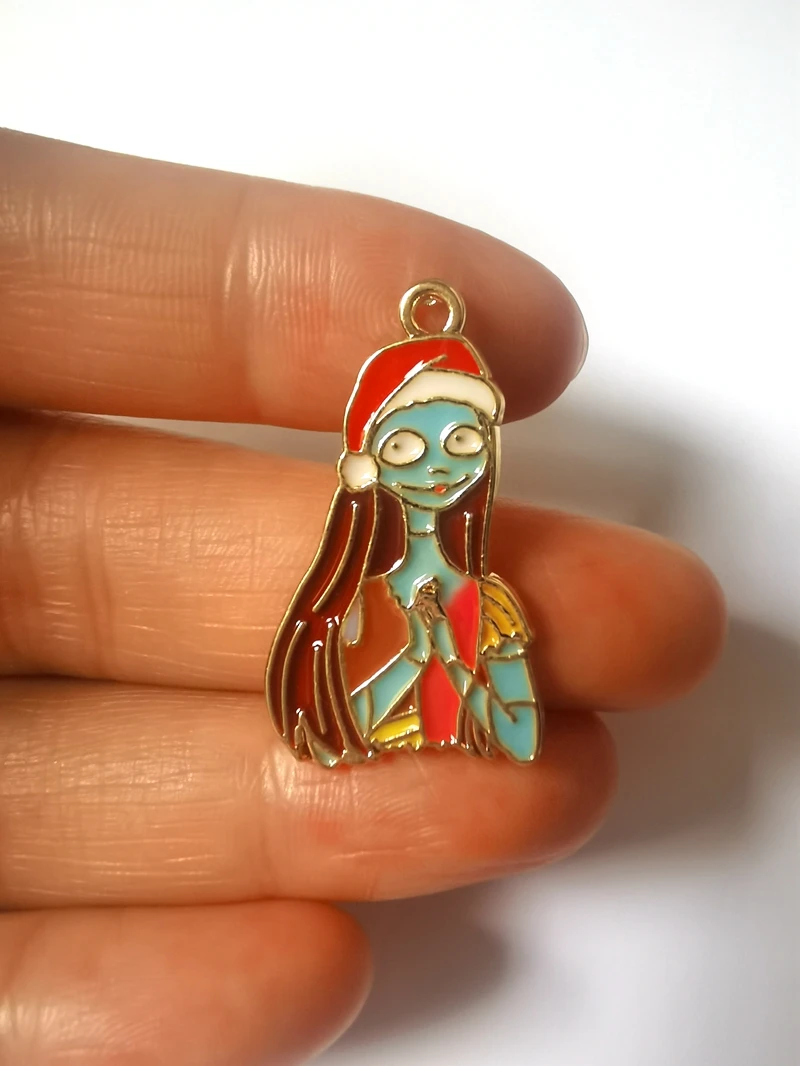 10 Pcs Disney Nightmare Before Christmas Pendants Charms Jewelry Making Earrings Pendants Necklaces Bracelets DIY Accessories
10 Pcs Disney Nightmare Before Christmas Pendants Charms Jewelry Making Earrings Pendants Necklaces Bracelets DIY Accessories