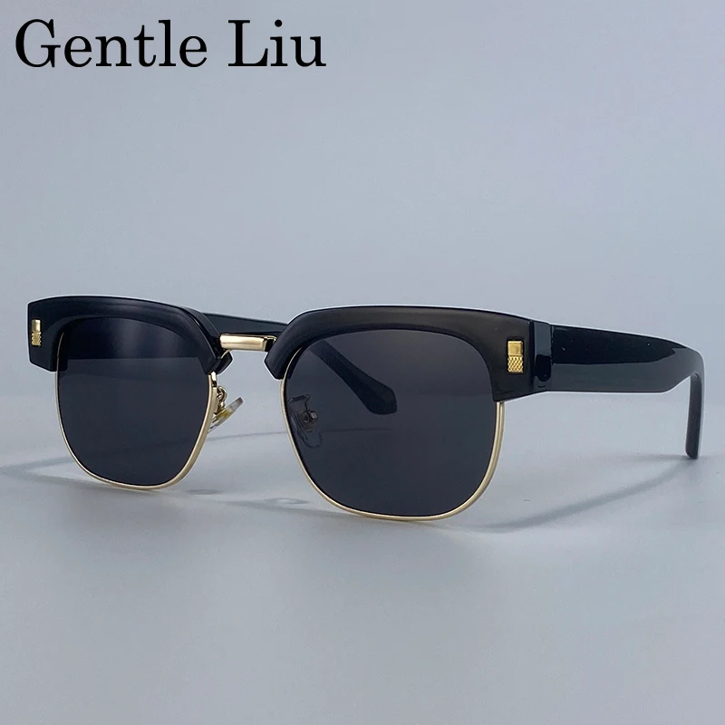 Classic Square Sunglasses Men 2025 Luxury Brand Steampunk Vintage Sun Glasses For Male Punk Outdoor Eyewear UV400 Driving Shades
Classic Square Sunglasses Men 2025 Luxury Brand Steampunk Vintage Sun Glasses For Male Punk Outdoor Eyewear UV400 Driving Shades