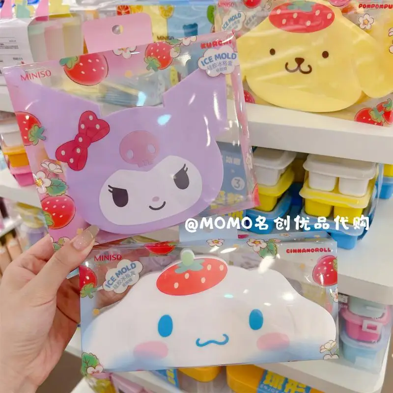 2023 Sanrio Cinnamoroll силиконовый контейнер для льда Kuromi помпон пурин симпатичная форма для льда милый подарок для друга
2023 Sanrio Cinnamoroll силиконовый контейнер для льда Kuromi помпон пурин симпатичная форма для льда милый подарок для друга