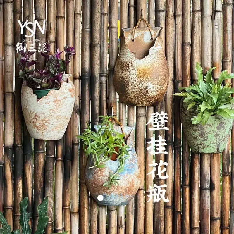 Wall floral decoration zen pendant retro vase pot rattan wall-mounted arrangement fpot Japanese path
Wall floral decoration zen pendant retro vase pot rattan wall-mounted arrangement fpot Japanese path