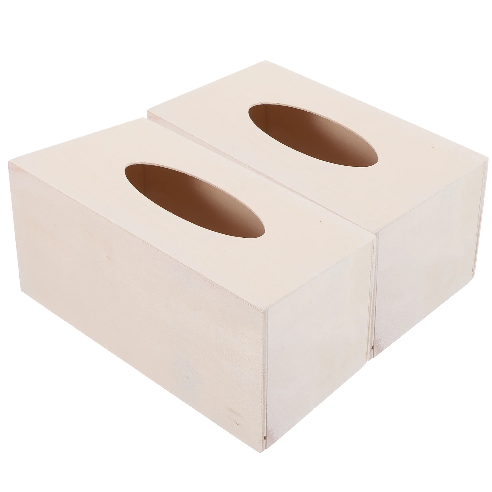 2PCS Diy Tissue Boxes Wooden Plain Color Handmade Craft Tissue Storage Containers Home Use Shop Decoration
2PCS Diy Tissue Boxes Wooden Plain Color Handmade Craft Tissue Storage Containers Home Use Shop Decoration