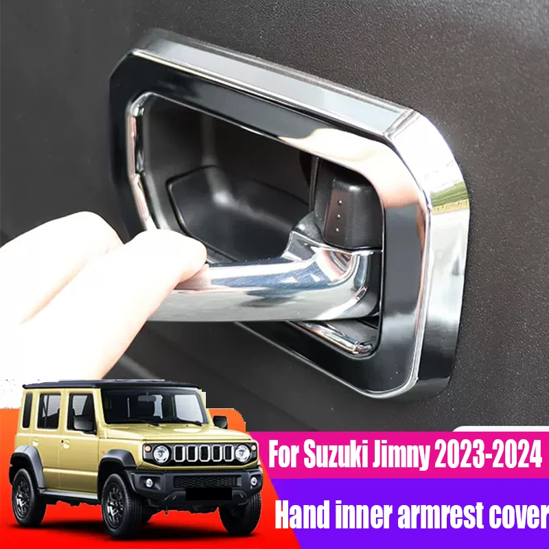 For Suzuki Jimny 2023 2024 Five door version door handle protective cover inner armrest cover of door handle
For Suzuki Jimny 2023 2024 Five door version door handle protective cover inner armrest cover of door handle