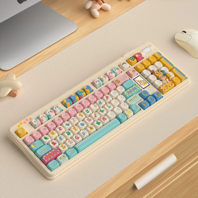 R102 Tri-mode Mechanical Keyboard Customization Hot Swappble Gasket Structure Ergonomic Electronic Game Mechanical Keyboard
R102 Tri-mode Mechanical Keyboard Customization Hot Swappble Gasket Structure Ergonomic Electronic Game Mechanical Keyboard