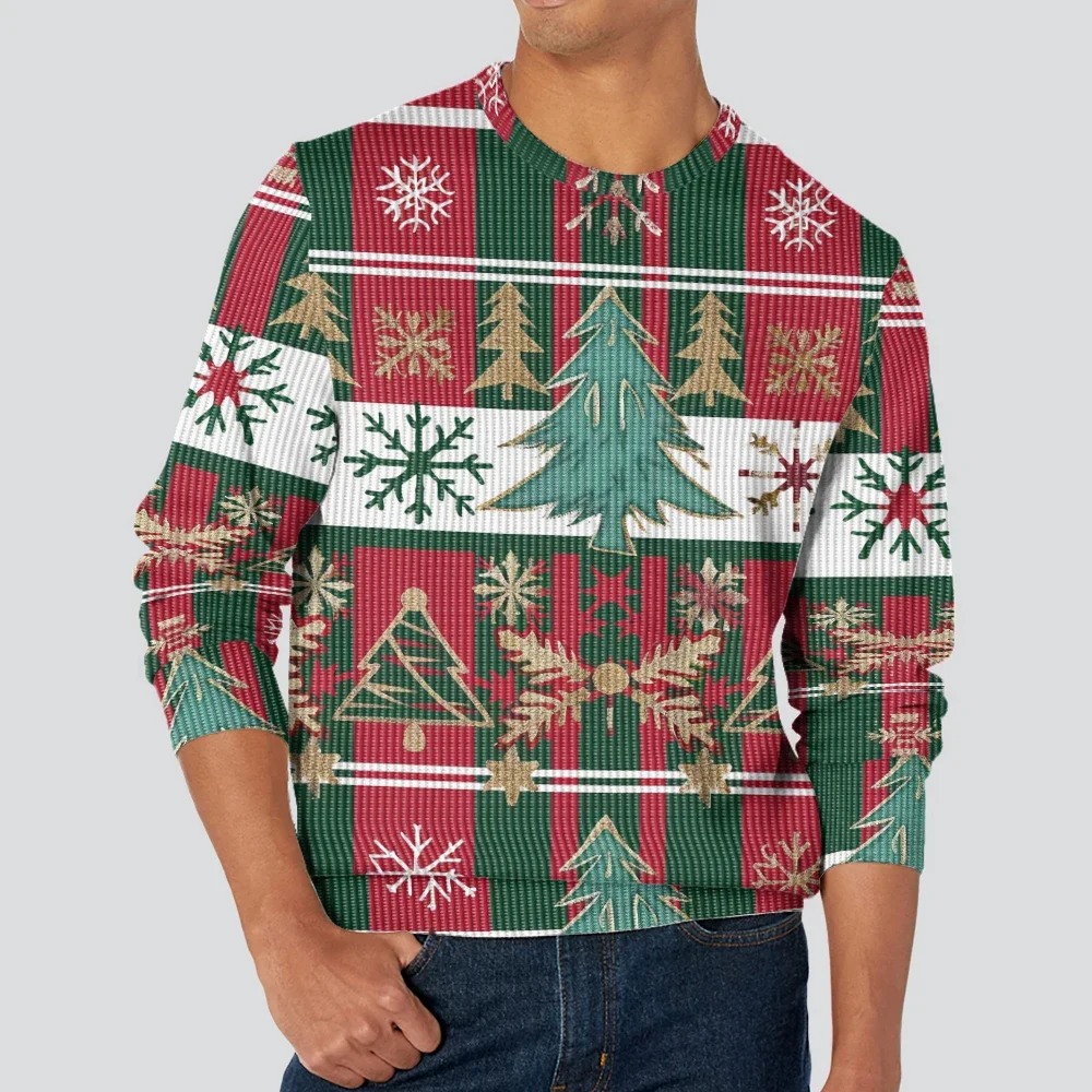Harajuku Couple Christmas Pullover Winter Long Sleeve Round Neck Sweatshirt Men's Casual Hoodie Funny Holiday Tops Cool Outfits
Harajuku Couple Christmas Pullover Winter Long Sleeve Round Neck Sweatshirt Men's Casual Hoodie Funny Holiday Tops Cool Outfits