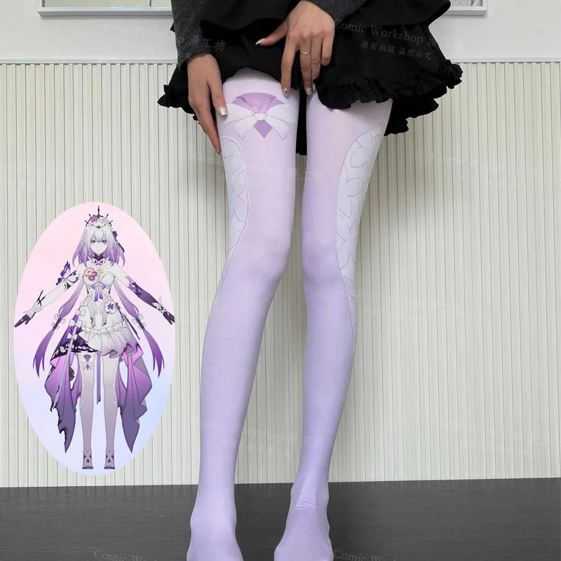Castorice Velvet Elastic Pantyhose Cosplay Props Game Honkai Star Rail Halloween Comic Exhibition Costume Accessory
Castorice Velvet Elastic Pantyhose Cosplay Props Game Honkai Star Rail Halloween Comic Exhibition Costume Accessory
