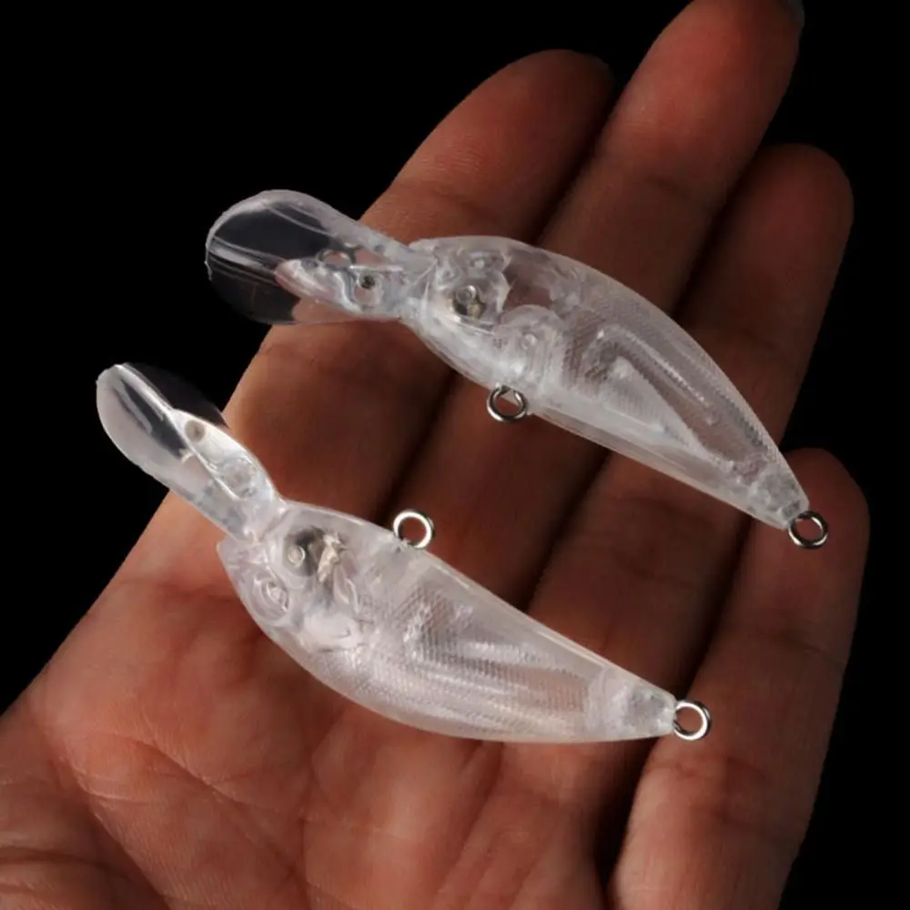 10pcs Artificial Transparent Tackle Lifelike Eyes Bait Embryo Body Unpainted Hard Crankbait Fishing Lure
10pcs Artificial Transparent Tackle Lifelike Eyes Bait Embryo Body Unpainted Hard Crankbait Fishing Lure