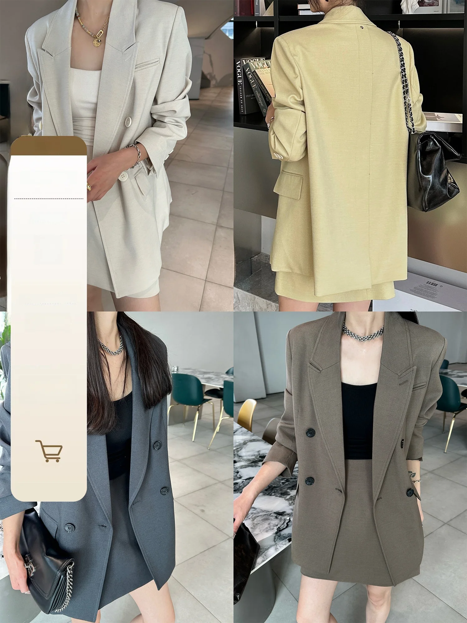 Women's Loose Tailored Suit Set Slimming Outerwear And Skirt Wool Blend Commute Sle Long Sve Single Button Closure
Women's Loose Tailored Suit Set Slimming Outerwear And Skirt Wool Blend Commute Sle Long Sve Single Button Closure