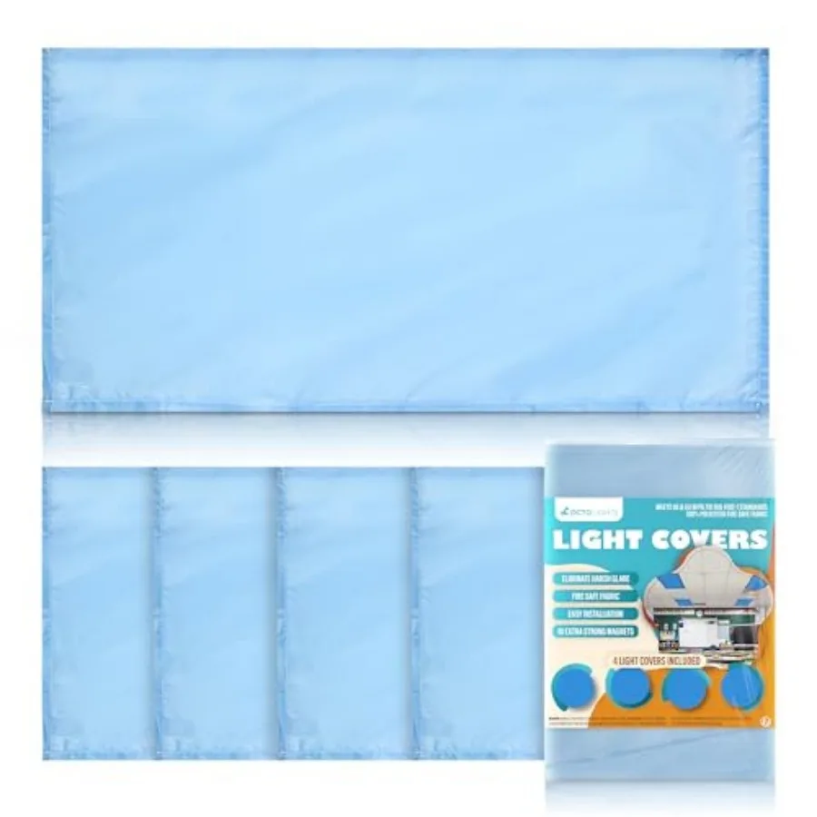 Fluorescent Blue Light Covers for Ceiling Lights - Magnetic Cover for Fluorescent Or LED Fixture - Must Haves for Teacher Suppl
Fluorescent Blue Light Covers for Ceiling Lights - Magnetic Cover for Fluorescent Or LED Fixture - Must Haves for Teacher Suppl