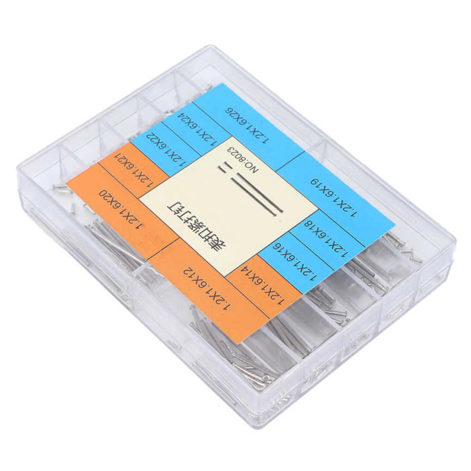 1Box 100Pcs Watch Band Pins 10 Sizes 12-26mm, Steel Strap Link Pins Kit for Watchmaker Repair Tool Watch Accessories
1Box 100Pcs Watch Band Pins 10 Sizes 12-26mm, Steel Strap Link Pins Kit for Watchmaker Repair Tool Watch Accessories
