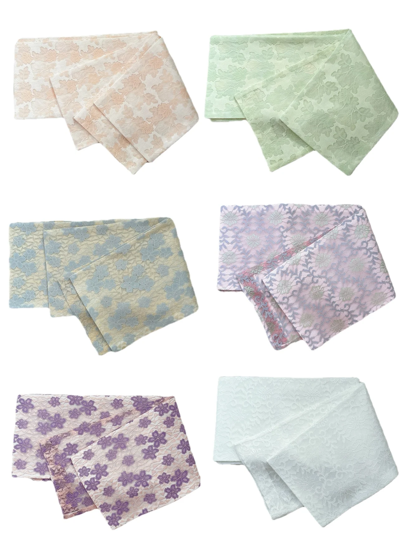 Traditional Formal Kimono Accories Lace Handkerchief Belt with Hand Tied Flower Knot And Taiko Drum Knot
Traditional Formal Kimono Accories Lace Handkerchief Belt with Hand Tied Flower Knot And Taiko Drum Knot