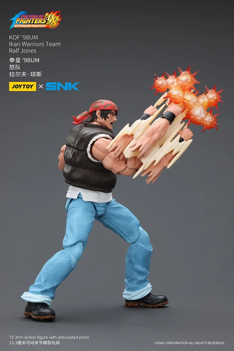 JOYTOY SNK KOF'98UM Ikari Warriors Team Ralf Jones Фигурки Кукла Украшения Коллекция Подарок Оригинальная Модель
JOYTOY SNK KOF'98UM Ikari Warriors Team Ralf Jones Фигурки Кукла Украшения Коллекция Подарок Оригинальная Модель