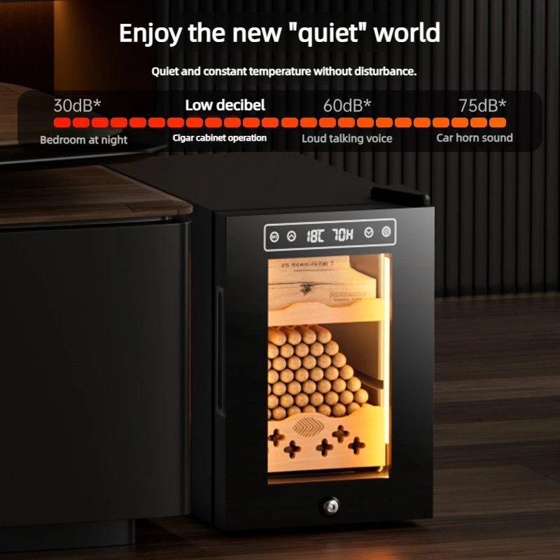 Top Brand Cigar Humidor 80-200 Capacity Dual-Core Temp Smart Eco Humi PTC Heating
Top Brand Cigar Humidor 80-200 Capacity Dual-Core Temp Smart Eco Humi PTC Heating