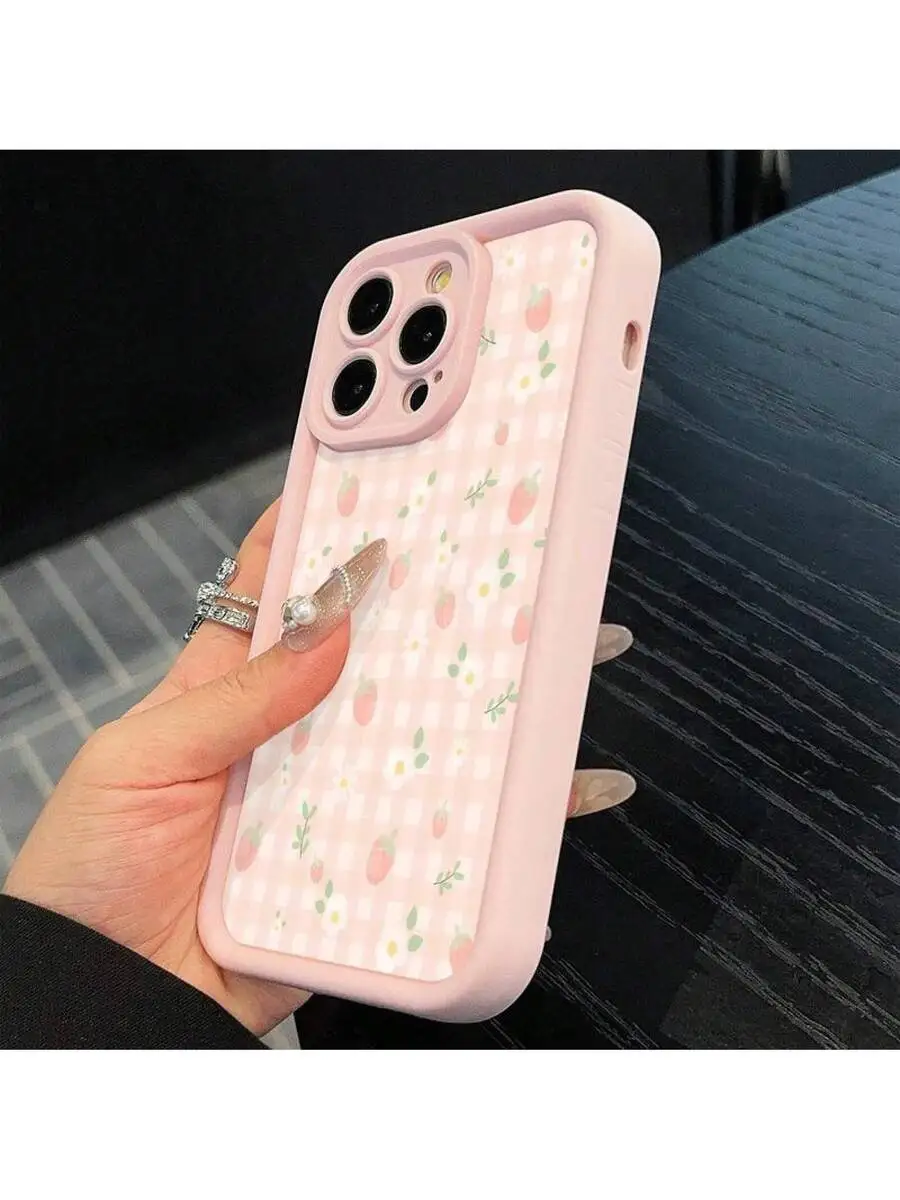 Strawberry Gingham Pattern Phone Case Anti-Drop Soft TPU Cover For iPhone 15 14 13 12 11 Pro Max
Strawberry Gingham Pattern Phone Case Anti-Drop Soft TPU Cover For iPhone 15 14 13 12 11 Pro Max
