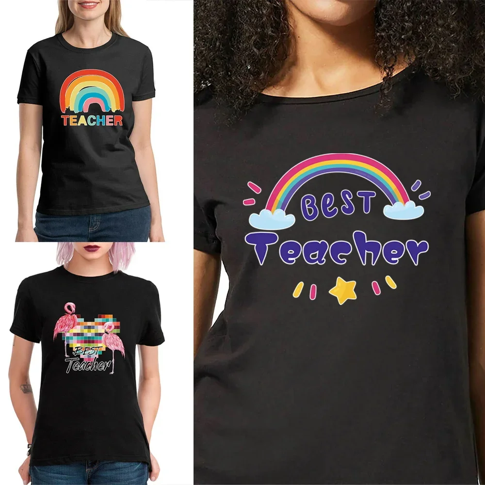 Teacher Print Clothing T shirt for women O-neck Short Sleeve Girl T-Shirt Summer Sport Pullover Hip Hop Street Commuter Tees Top
Teacher Print Clothing T shirt for women O-neck Short Sleeve Girl T-Shirt Summer Sport Pullover Hip Hop Street Commuter Tees Top