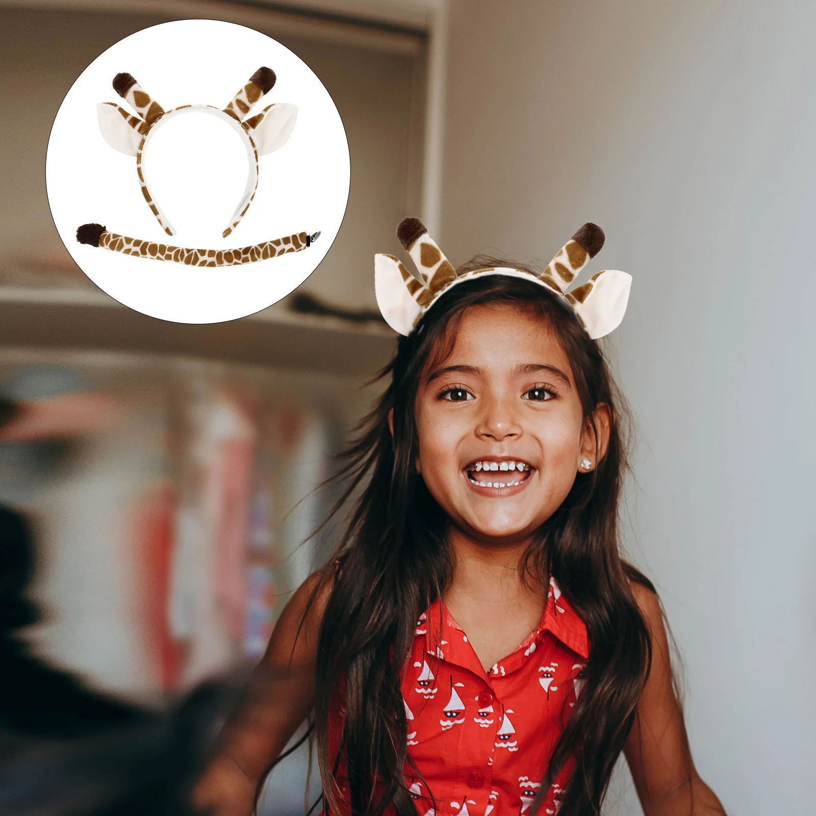 Headband Party Prop Giraffe Costume Animal Ear Hair Hoops Outfits Cartoon Accessory Hairband Cosplay
Headband Party Prop Giraffe Costume Animal Ear Hair Hoops Outfits Cartoon Accessory Hairband Cosplay