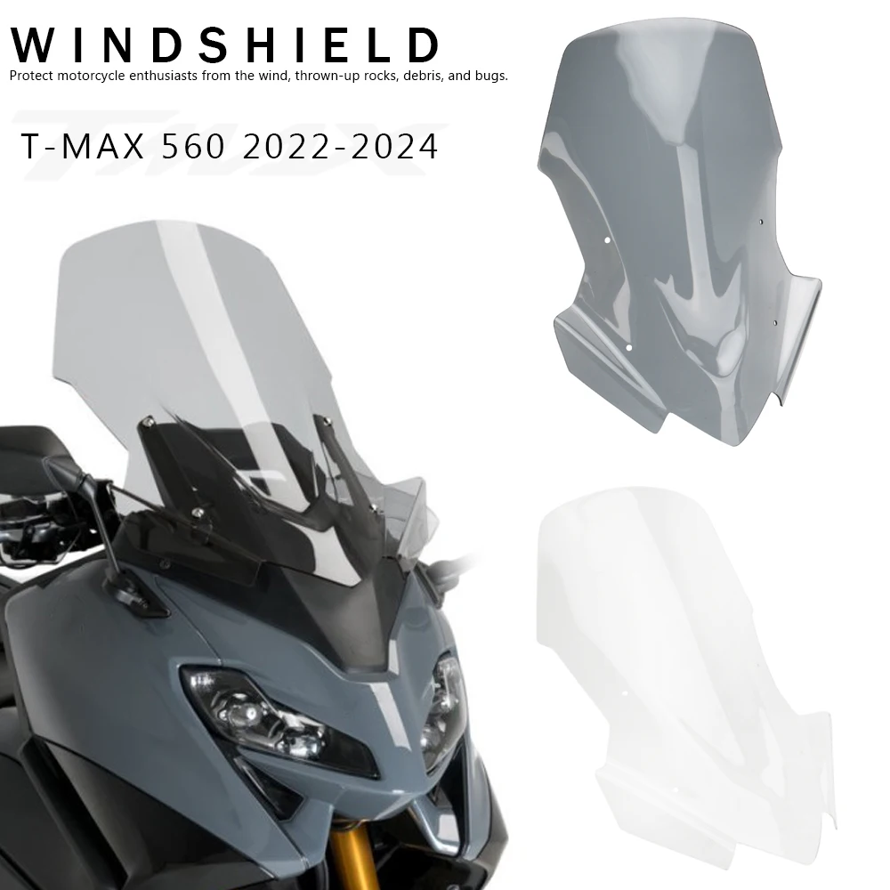 Motorcycle Windshield Wind Screen Shield Deflector Protector Windscreen For Yamaha T-MAX560 TMAX560 T-MAX 560 2022 2023 2024
Motorcycle Windshield Wind Screen Shield Deflector Protector Windscreen For Yamaha T-MAX560 TMAX560 T-MAX 560 2022 2023 2024