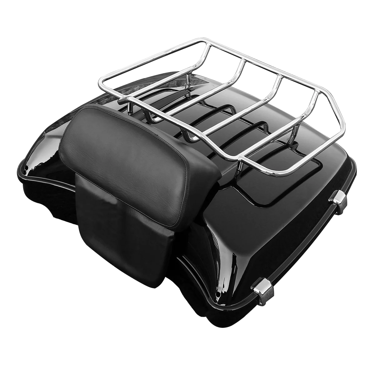 Motorcycle 5.5" Razor Pack Trunk Backrest Rack For Harley Touring Tour Pak Electra Glide Road King Road Glide 2014-2024
Motorcycle 5.5" Razor Pack Trunk Backrest Rack For Harley Touring Tour Pak Electra Glide Road King Road Glide 2014-2024
