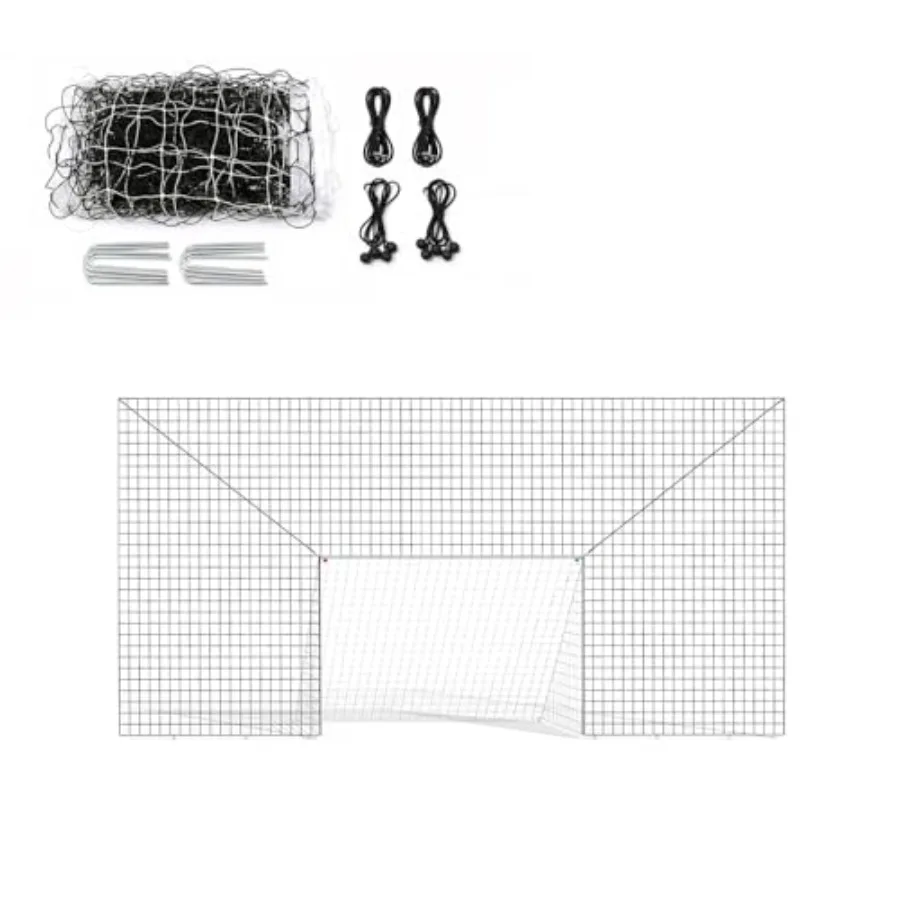 3-in-1 Soccer Goal with Rebounder and Backstop Net, Soccer Training Equipment for Backyard, Soccer Rebounder for Shooting, Pass
3-in-1 Soccer Goal with Rebounder and Backstop Net, Soccer Training Equipment for Backyard, Soccer Rebounder for Shooting, Pass