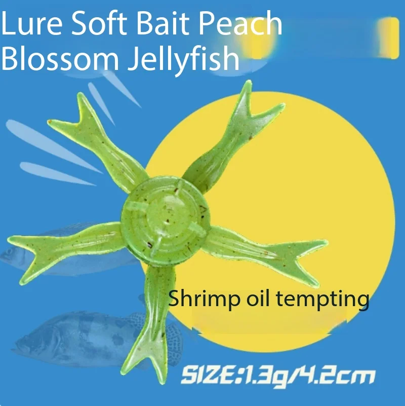 Fishing Lure Original Jellyfish Topwater Soft Lure Topwater Action Bionic Insect Imitation Micro Size for Bass Perch
Fishing Lure Original Jellyfish Topwater Soft Lure Topwater Action Bionic Insect Imitation Micro Size for Bass Perch