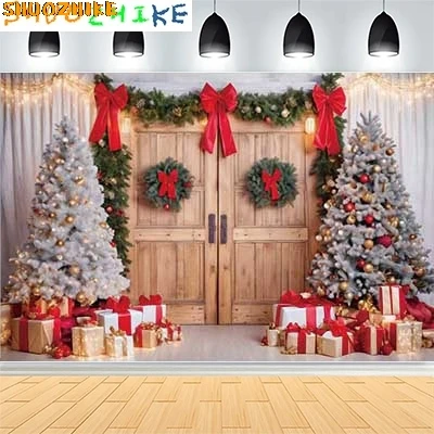 Christmas Day New Year Party Photography Backdrops Prop Window Living Room Interior Xmas Tree Snow Theme Photo Background FN-51
Christmas Day New Year Party Photography Backdrops Prop Window Living Room Interior Xmas Tree Snow Theme Photo Background FN-51