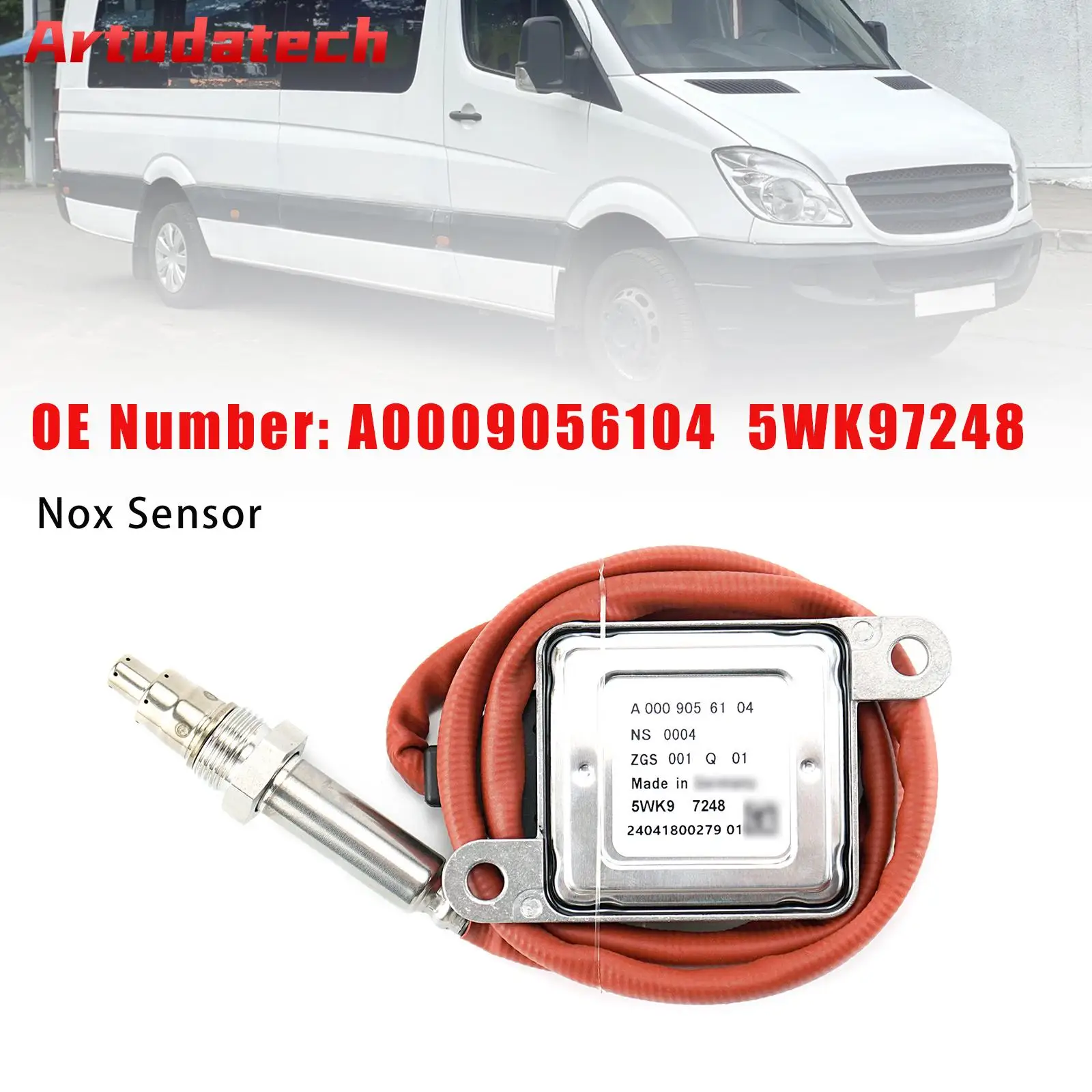 Artudatech Nitrogen Oxide Sensor A0009056104 5WK97248 For Mercedes-Benz C-CLASS E-CLASS SPRINTER
Artudatech Nitrogen Oxide Sensor A0009056104 5WK97248 For Mercedes-Benz C-CLASS E-CLASS SPRINTER