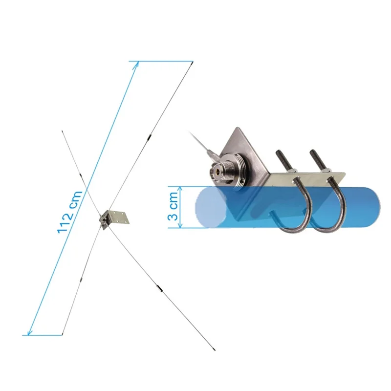 RE05 UHFJ Antenna Bracket 10- 1300Mhz Ground Redical For Car Mobile Radio SO239-PL259 RE-05 Strengthened Antenna
RE05 UHFJ Antenna Bracket 10- 1300Mhz Ground Redical For Car Mobile Radio SO239-PL259 RE-05 Strengthened Antenna