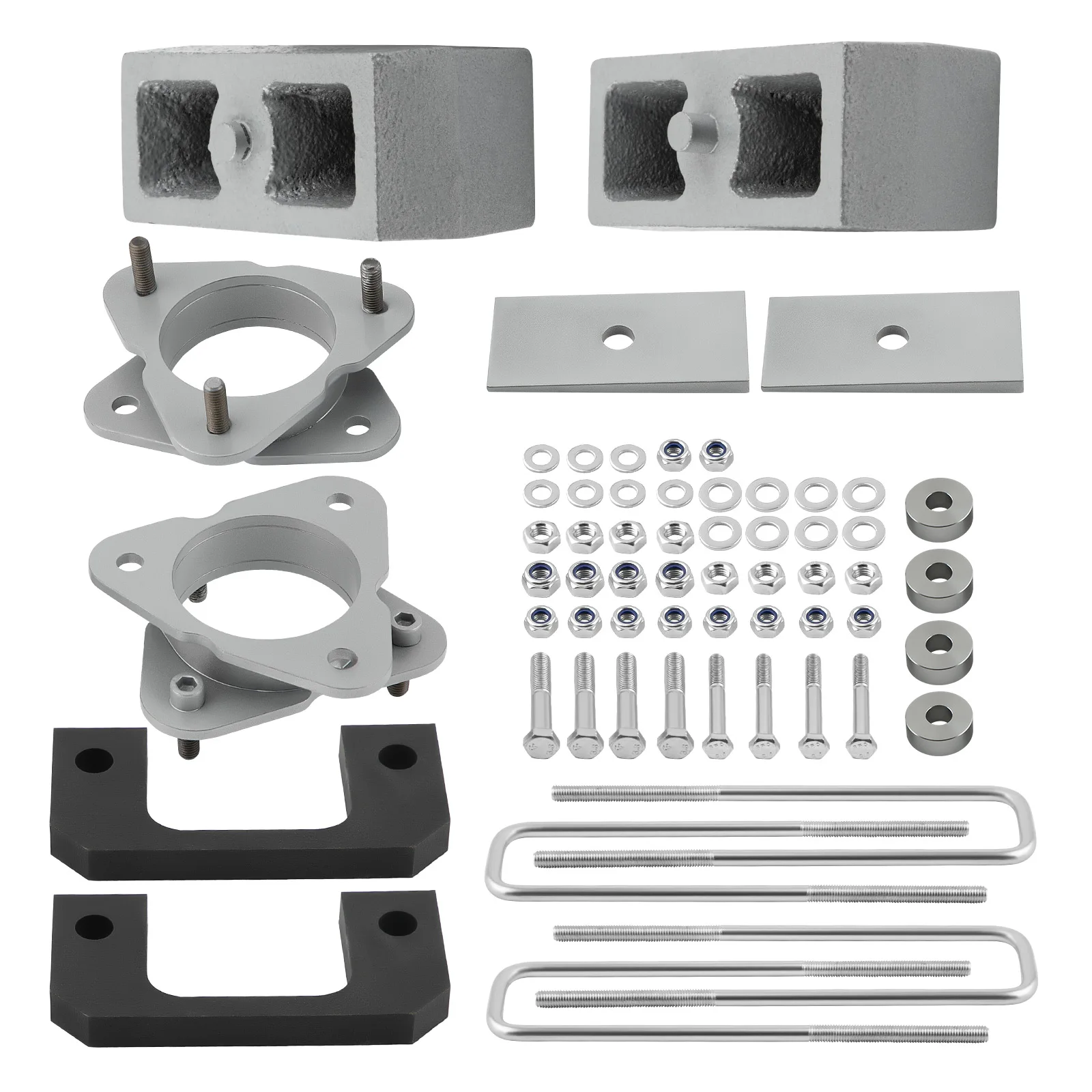 3.5in Front 3in Rear Lift Kit For Chevy Silverado GMC Sierra 1500 4WD 2007-2018
3.5in Front 3in Rear Lift Kit For Chevy Silverado GMC Sierra 1500 4WD 2007-2018