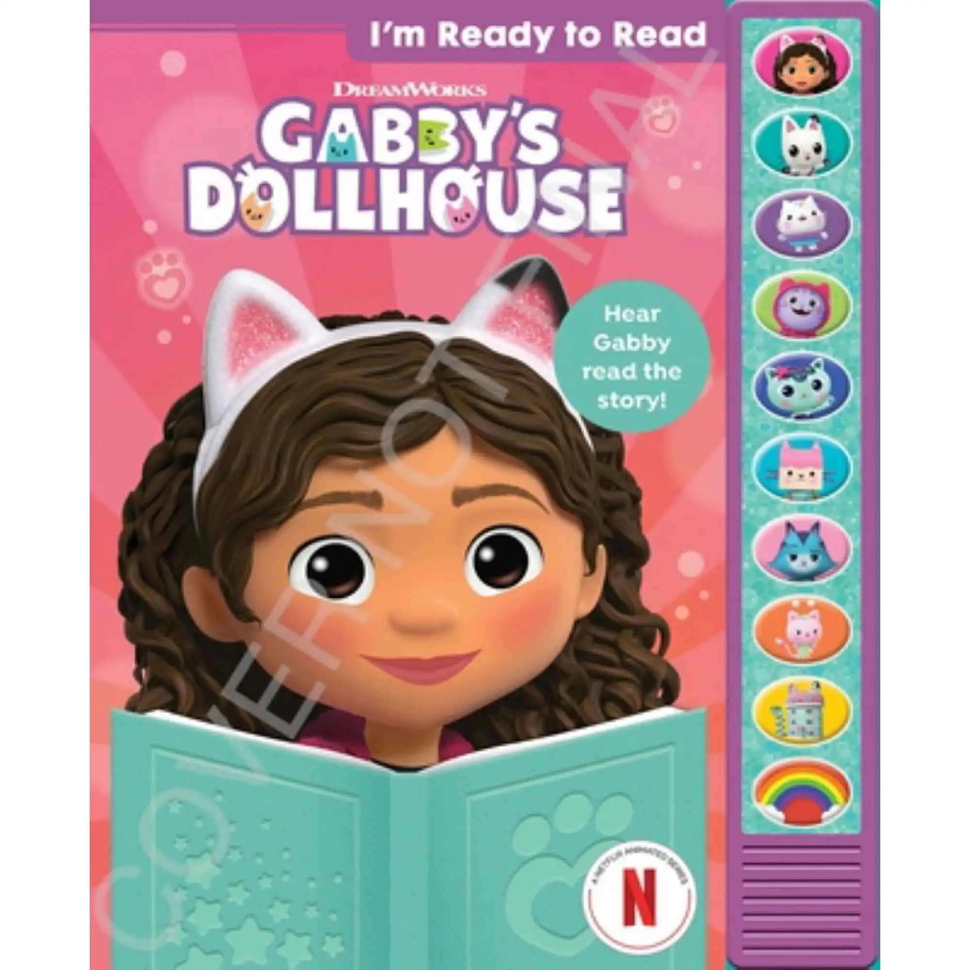 PHOENIX INTL: DreamWorks Gabby's Dollhouse: I'm Ready to Read Sound Book (Hardcover)
PHOENIX INTL: DreamWorks Gabby's Dollhouse: I'm Ready to Read Sound Book (Hardcover)