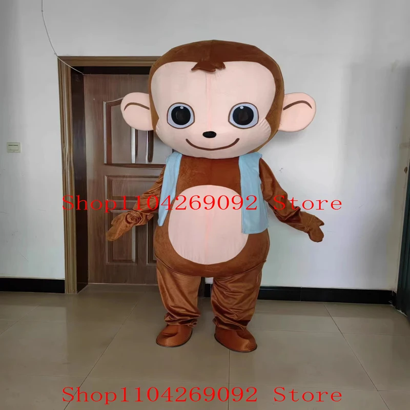 Big Headed Monkey Mascot Costume Cartoon Monkey Mascotter Birthday Anime Cosplay Costumes Character Party Maskote Carnival
Big Headed Monkey Mascot Costume Cartoon Monkey Mascotter Birthday Anime Cosplay Costumes Character Party Maskote Carnival