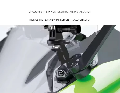 motorcycle camera bracket Action Cameras Holder rearview mirror Driving Recorder Bracket For Kawasaki Ninja 400 650
motorcycle camera bracket Action Cameras Holder rearview mirror Driving Recorder Bracket For Kawasaki Ninja 400 650