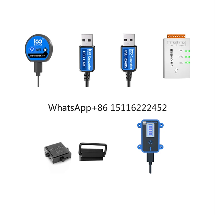 100 balance Smart Bms Accessories Wifi BT Module LCD Display Screen CANBus UART 485 Converter SOC Indicator bms Lifepo4 16s 48v
100 balance Smart Bms Accessories Wifi BT Module LCD Display Screen CANBus UART 485 Converter SOC Indicator bms Lifepo4 16s 48v