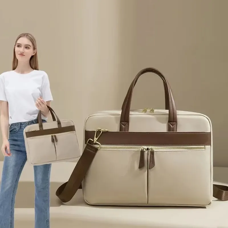 2026 New Large Capacity Nylon Laptop Briefcase Handbag Suitable for Apple Huawei Xiaomi- Cross-Border Hot Selling Business Bag
2026 New Large Capacity Nylon Laptop Briefcase Handbag Suitable for Apple Huawei Xiaomi- Cross-Border Hot Selling Business Bag