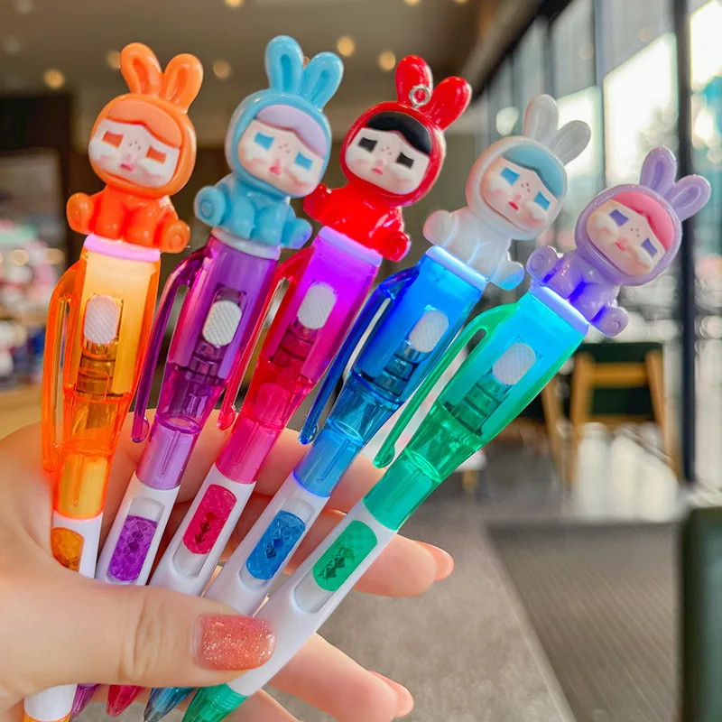 1/5pcs Crybaby Labubu Cartoon ballpoint pen with light cute pen toy pen gift for primary and secondary school students
1/5pcs Crybaby Labubu Cartoon ballpoint pen with light cute pen toy pen gift for primary and secondary school students