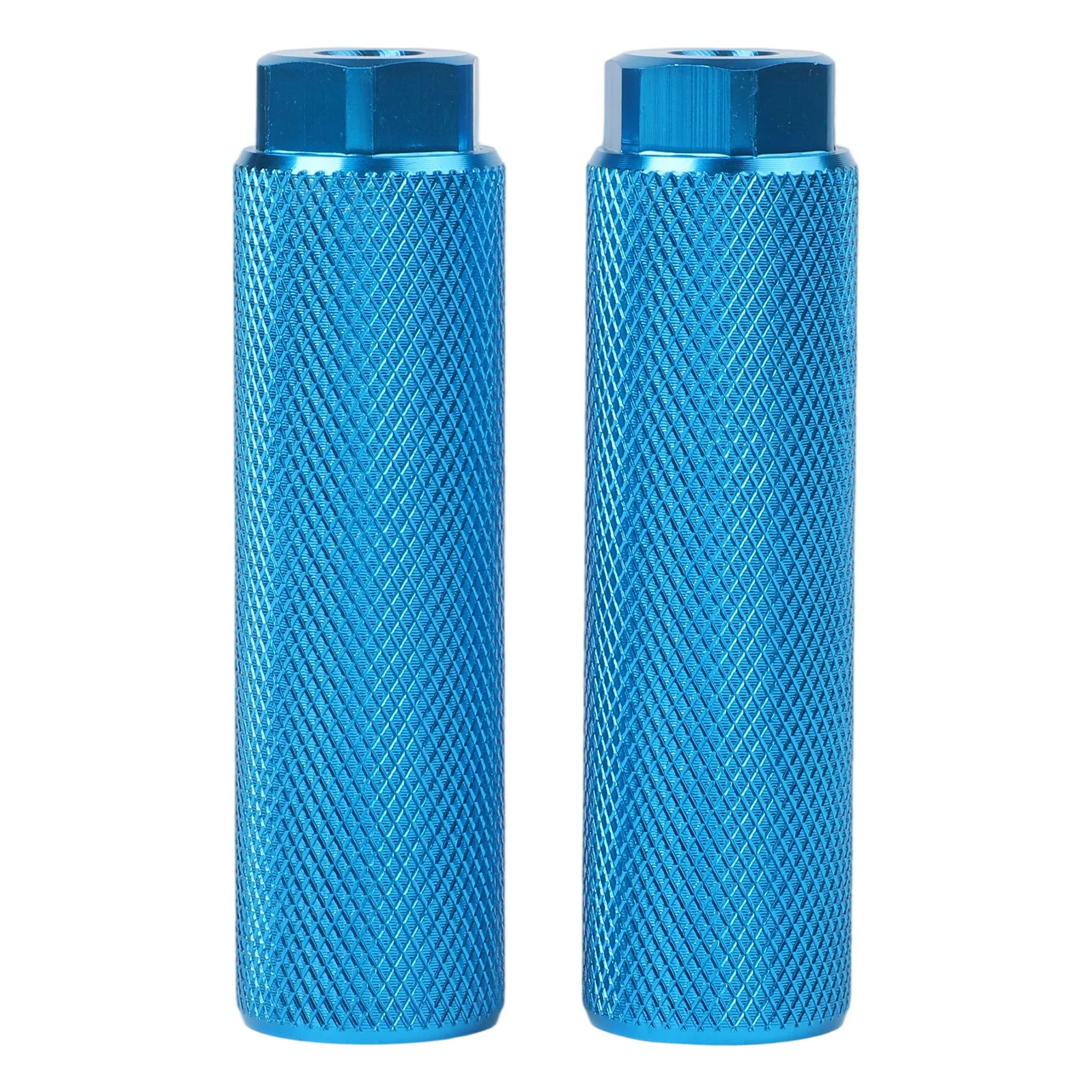 One Pair Bike Pegs Aluminum Alloy Anti Skid Foot Pegs Fit 3/8 Inch Axles 9mm Holes Non Slip Cylinder for Bicycle Use
One Pair Bike Pegs Aluminum Alloy Anti Skid Foot Pegs Fit 3/8 Inch Axles 9mm Holes Non Slip Cylinder for Bicycle Use