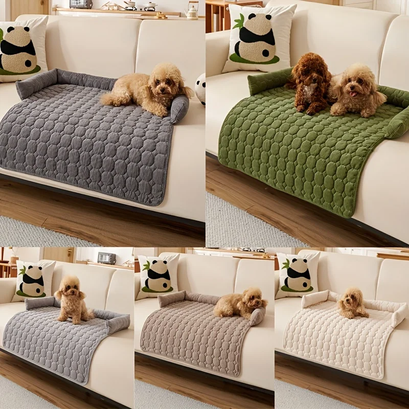 Dog Bed Blanket Dog Mat Sofa Couch Cover Pet Pad with Neck Pillow Washable Calming Nest for Travel Home
Dog Bed Blanket Dog Mat Sofa Couch Cover Pet Pad with Neck Pillow Washable Calming Nest for Travel Home