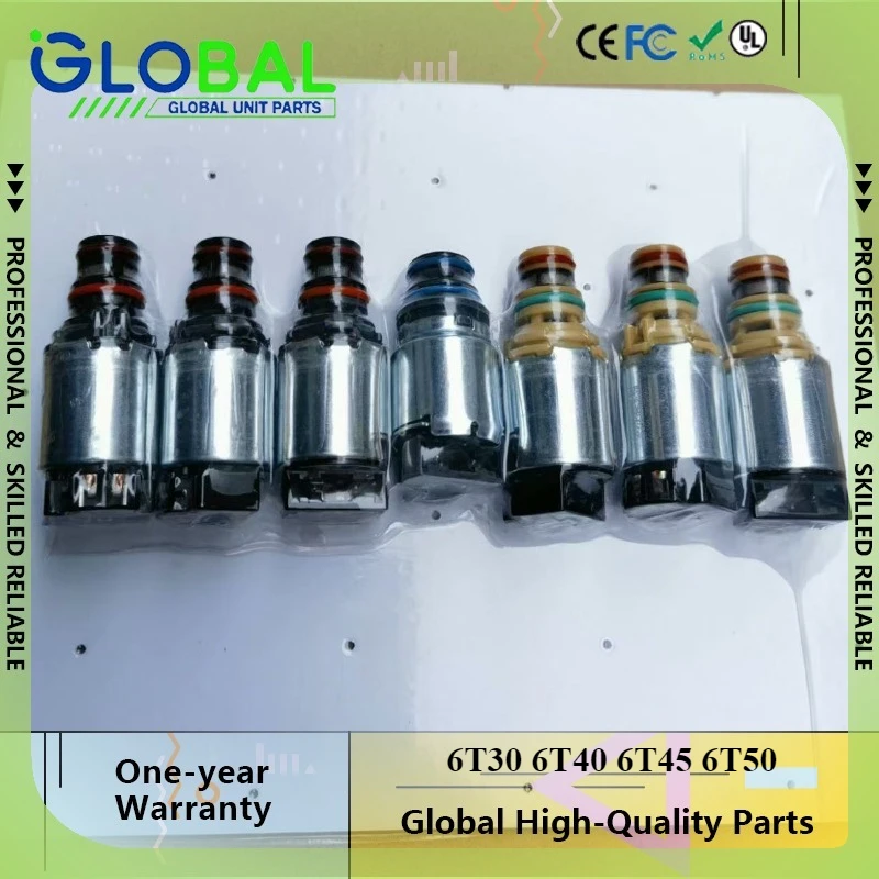 7PCS 6T40 New Auto Transmission Solenoids Kit For Chevrolet Cruze Malibu Captiva Buick 6T40E 6T45E 6T50E 6T30 6T45 6T50
7PCS 6T40 New Auto Transmission Solenoids Kit For Chevrolet Cruze Malibu Captiva Buick 6T40E 6T45E 6T50E 6T30 6T45 6T50