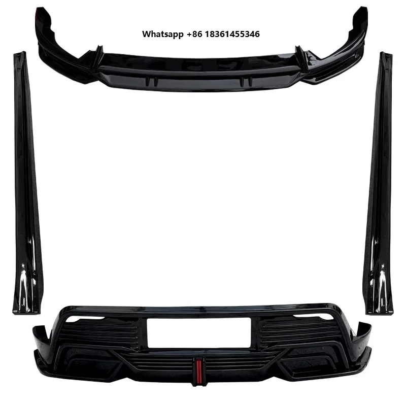 Car Accessories Gloss Black Car Body Kit for Refresh 2025 Modified Front Shovel Side Skirts Rear Lip with Lights
Car Accessories Gloss Black Car Body Kit for Refresh 2025 Modified Front Shovel Side Skirts Rear Lip with Lights