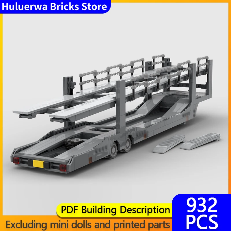 Speed Racing Car Model MOC Building Bricks Car Transport Trailer Modular Technology Gifts Holiday Assemble Children Toys Suit
Speed Racing Car Model MOC Building Bricks Car Transport Trailer Modular Technology Gifts Holiday Assemble Children Toys Suit