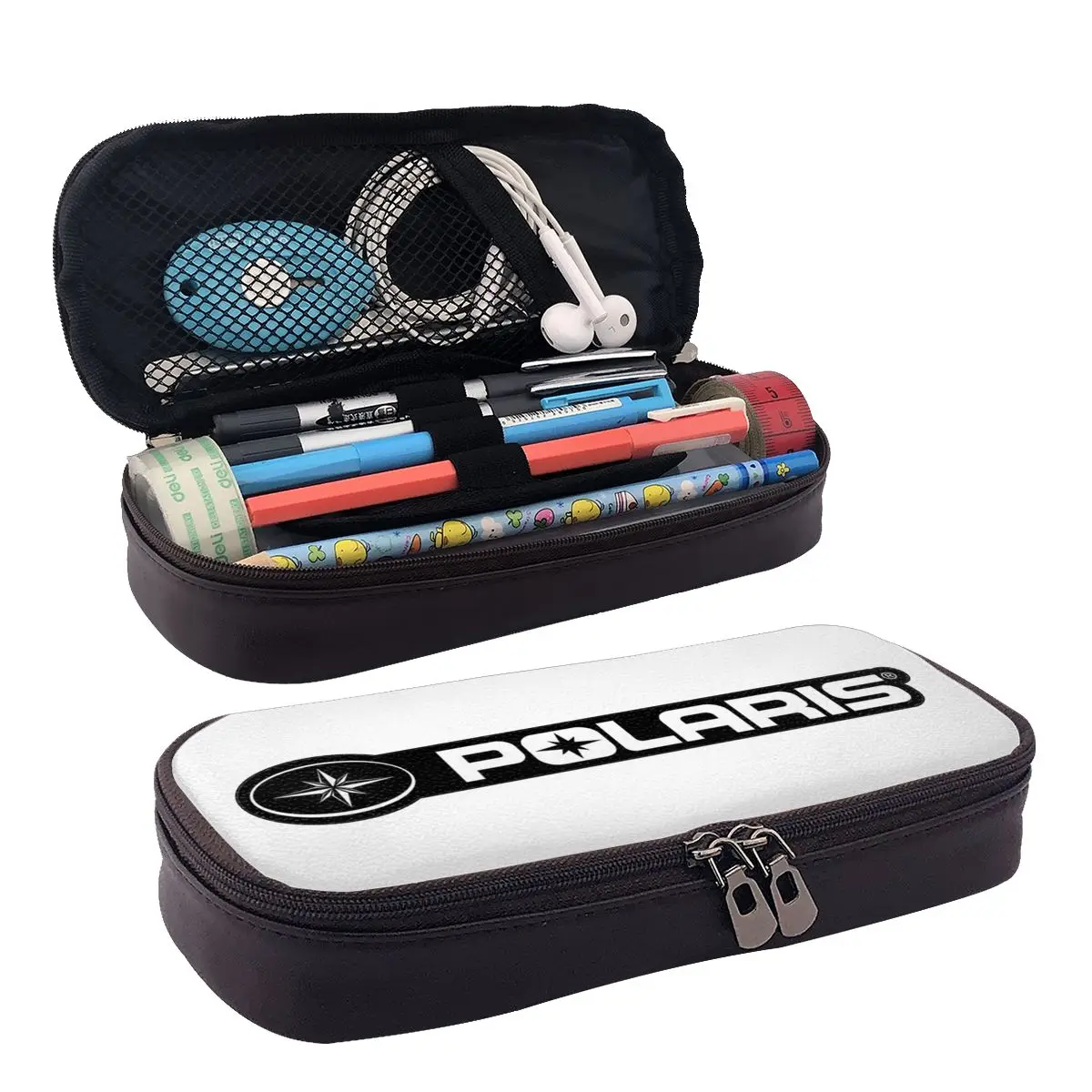 Кожаный пенал с логотипом Polaris для мальчиков и девочек, подарки, коробка для ручек, пенал, канцелярские принадлежности
Кожаный пенал с логотипом Polaris для мальчиков и девочек, подарки, коробка для ручек, пенал, канцелярские принадлежности