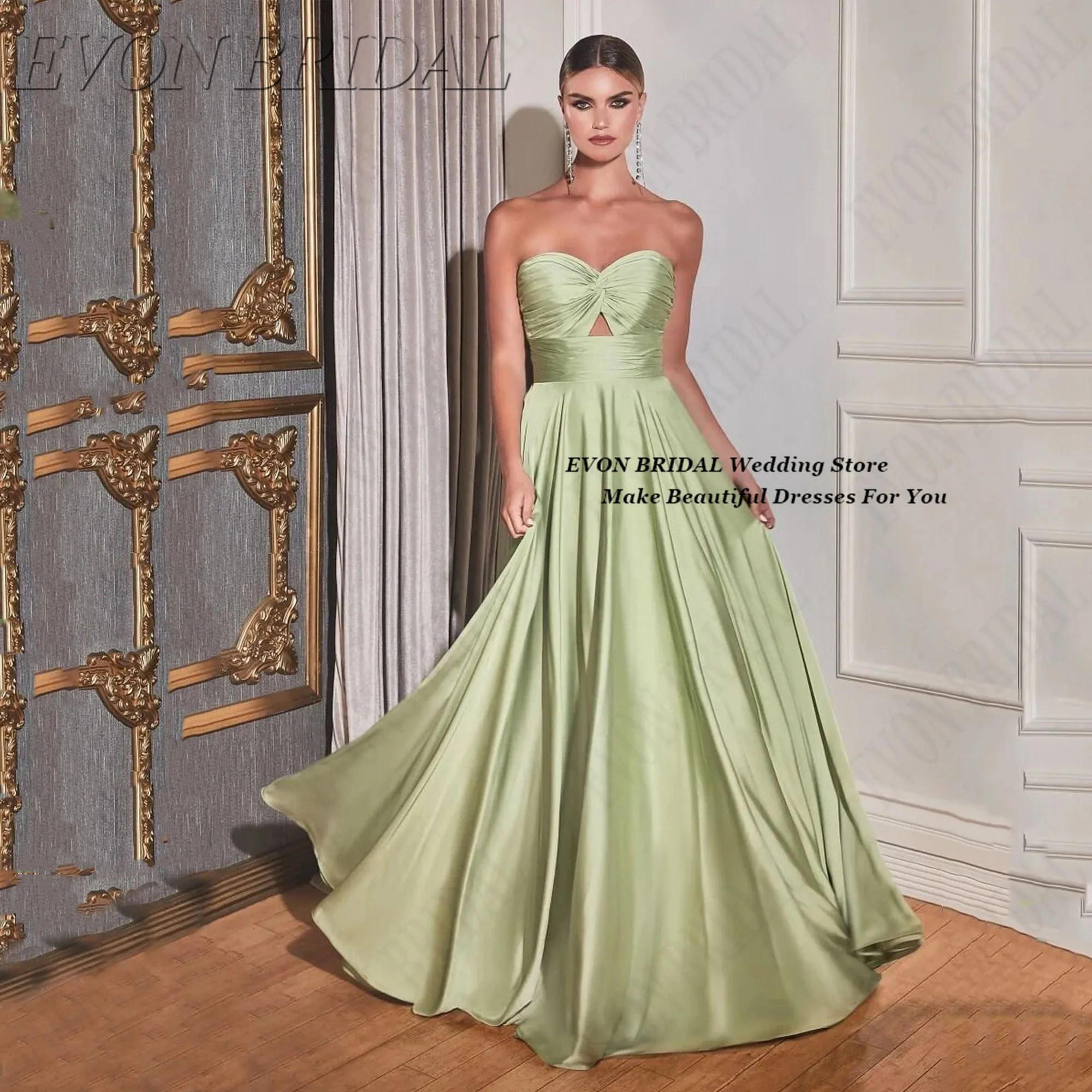 EVON BRIDAL Sweetheart Bridesmaid Party Dress Sexy Backless Celebrity Dresses Red Carpet Simple Fashion Evening Gown Customized
EVON BRIDAL Sweetheart Bridesmaid Party Dress Sexy Backless Celebrity Dresses Red Carpet Simple Fashion Evening Gown Customized