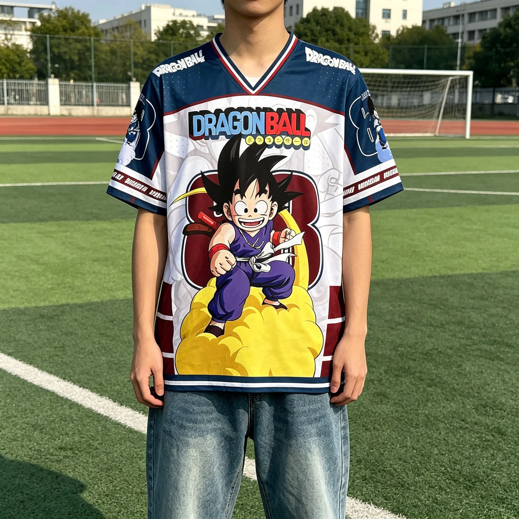 Men Women T Shirt Women Tee Boys Girls Top Adults Children Parent Child V-Neck Quick Dry kid Tshirts Dragon Ball Anime Cosplay
Men Women T Shirt Women Tee Boys Girls Top Adults Children Parent Child V-Neck Quick Dry kid Tshirts Dragon Ball Anime Cosplay