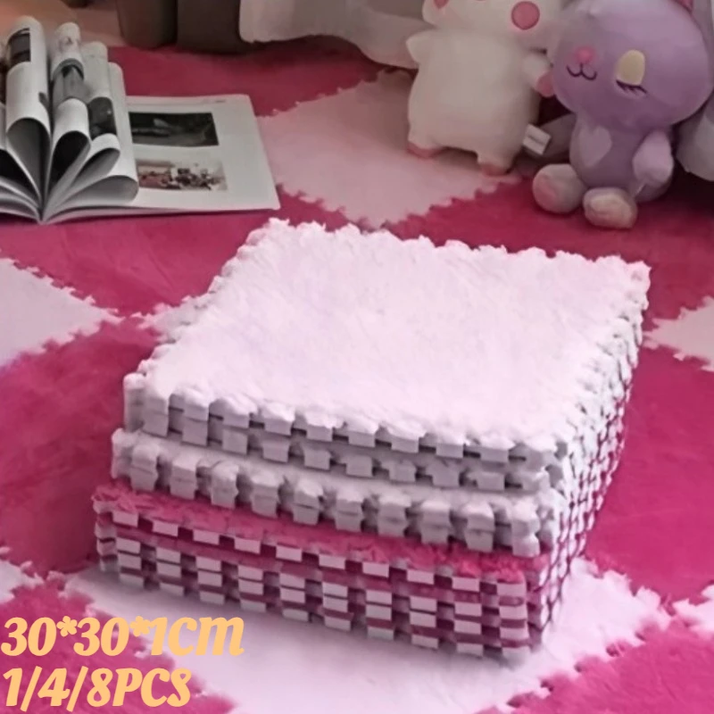 Baby Plush Crawling Mat Soft and Fluffy Children's Carpet EVA Foam Non Slip Floor Pad Bedroom Baby Mattress Home Decoration
Baby Plush Crawling Mat Soft and Fluffy Children's Carpet EVA Foam Non Slip Floor Pad Bedroom Baby Mattress Home Decoration