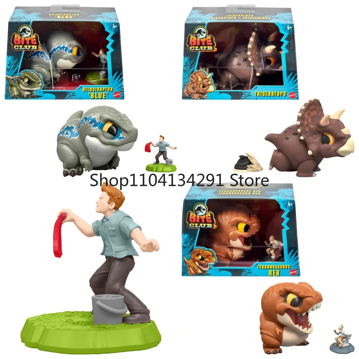 In Stock Original Mattel Bite Club Series Dinosaur Model Triceratops Tyrannosaurus Rex Velociraptor Dinosaur Movie Model Toys
In Stock Original Mattel Bite Club Series Dinosaur Model Triceratops Tyrannosaurus Rex Velociraptor Dinosaur Movie Model Toys