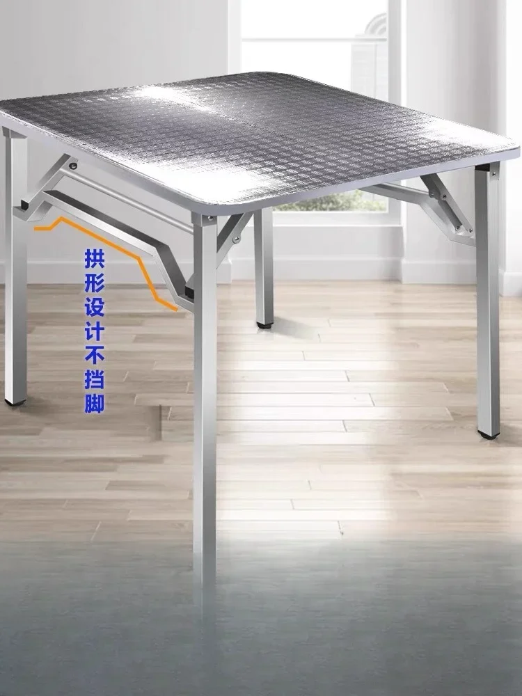 304 extra thick stainless steel folding household eating rectangular table stall outdoor barbecue dining table
304 extra thick stainless steel folding household eating rectangular table stall outdoor barbecue dining table