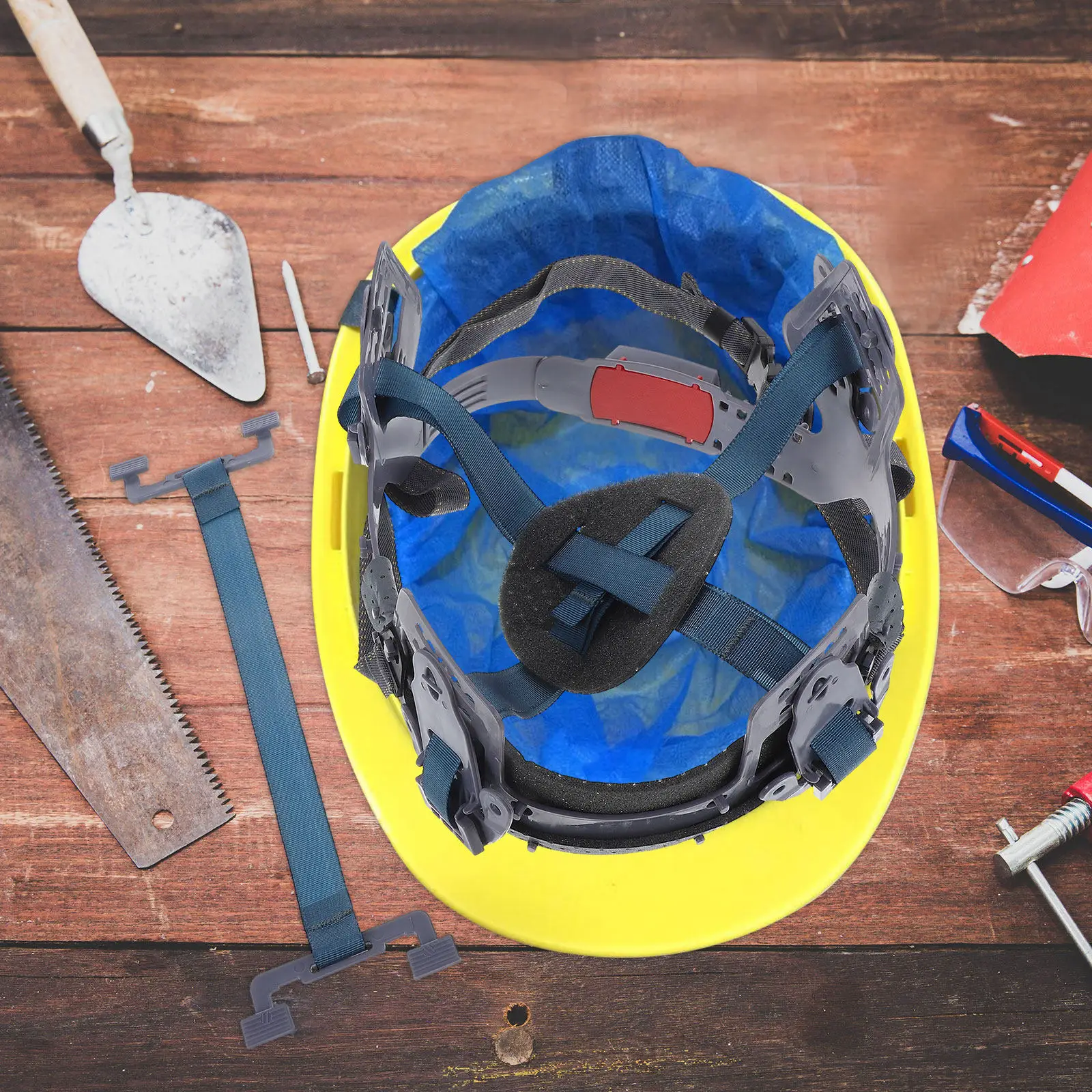 Safety Replacement Ratchet Suspension Adjustable Hard Hat Sweat Absorbent Liner Durable Construction Accessories
Safety Replacement Ratchet Suspension Adjustable Hard Hat Sweat Absorbent Liner Durable Construction Accessories