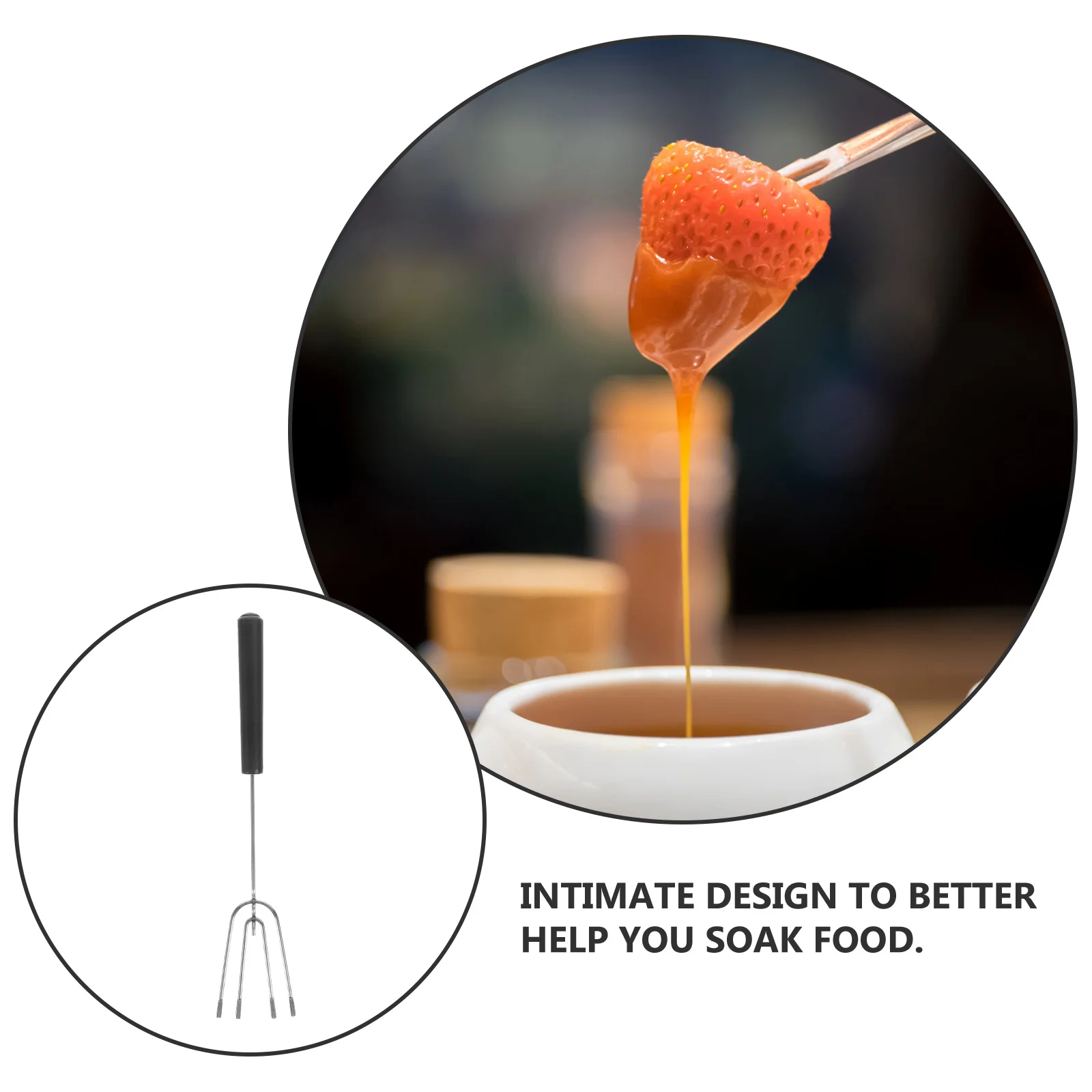 5Pcs Chocolate Dipping Fork Stainless Steel Reusable Candy Making Tool for Fondue Dipping Set Kitchen Baking Supplies
5Pcs Chocolate Dipping Fork Stainless Steel Reusable Candy Making Tool for Fondue Dipping Set Kitchen Baking Supplies